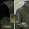 Men's Lightweight Waterproof Raincoat Shell Hooded Outdoor Rain Jacket for Hiking