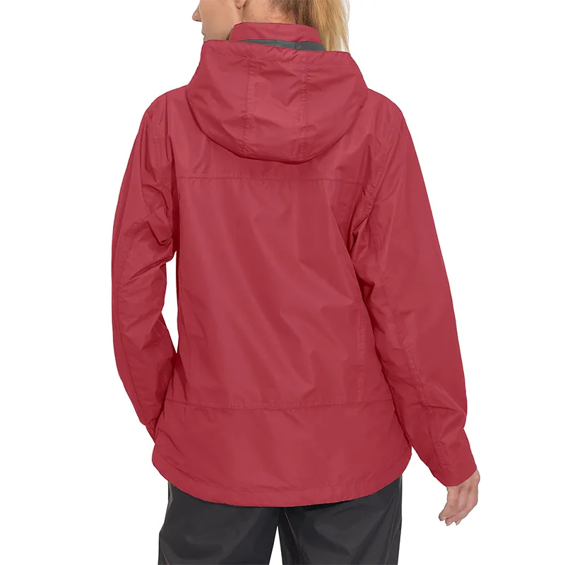 Custom Women's Polyester Windproof Breathable Windbreaker Waterproof Jacket