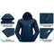 Custom Wholesale Outdoor Lightweight Water Repellent Womens Windbreaker Jackets