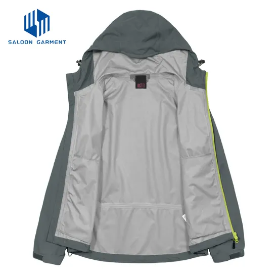 2.5 Layer Wholesale Custom Polyester Outdoor Sports Windbreaker Waterproof Jacket