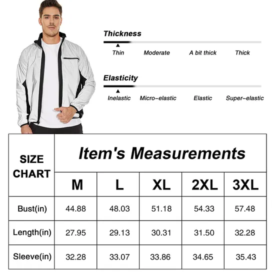 Men Waterproof PVC Street Raincoat Rainwear Waterproof Rain Jacket Suit