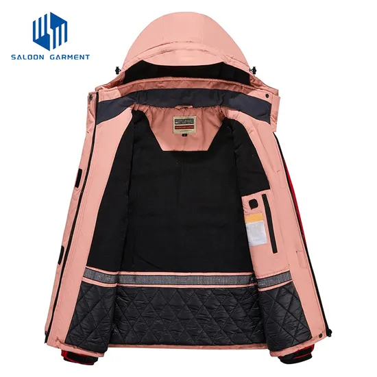 Women's Winter Outdoor Sports Wear Windproof Shell Waterproof Snow Coat Ski Jacket