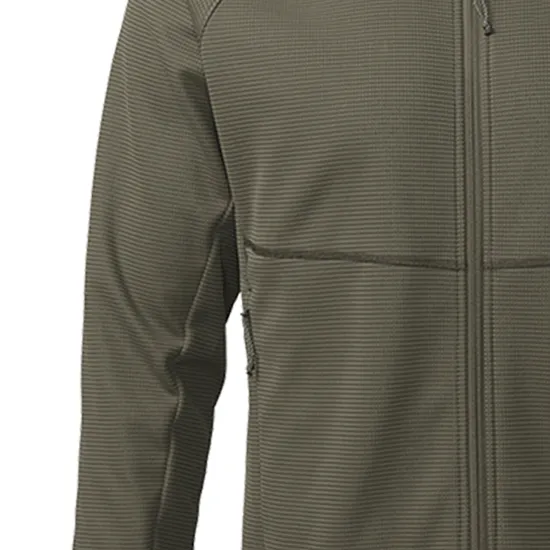 Cheap Price Custom Men Winter Fleece Stand Collar Outwear Casual Solid Color Jacket