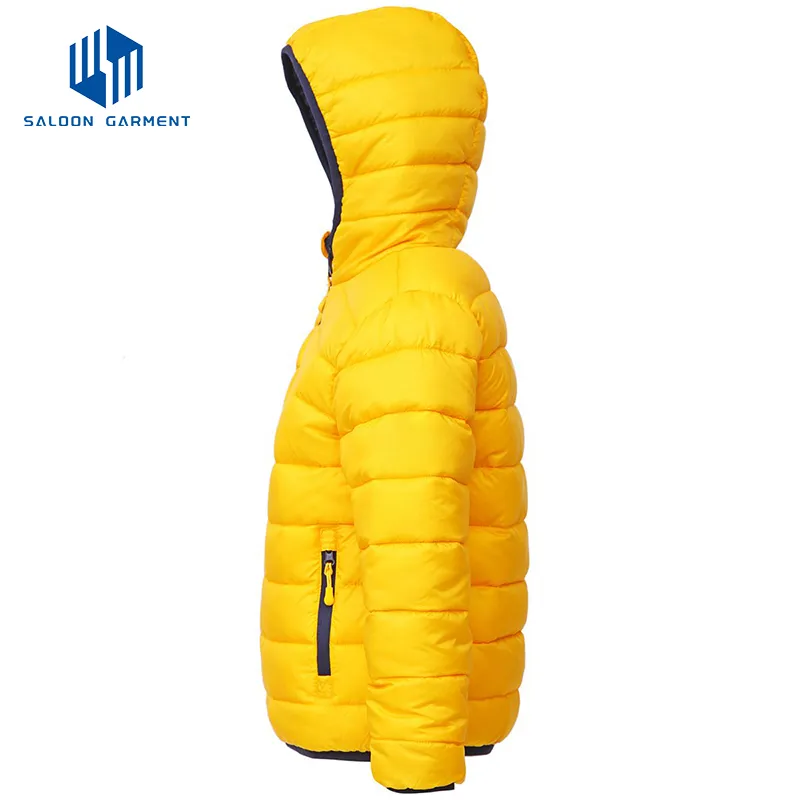 OEM/ODM Boys Winter Lightweight Quilted Jacket Kids Waterproof Puffer Coat Outerwear Jacket