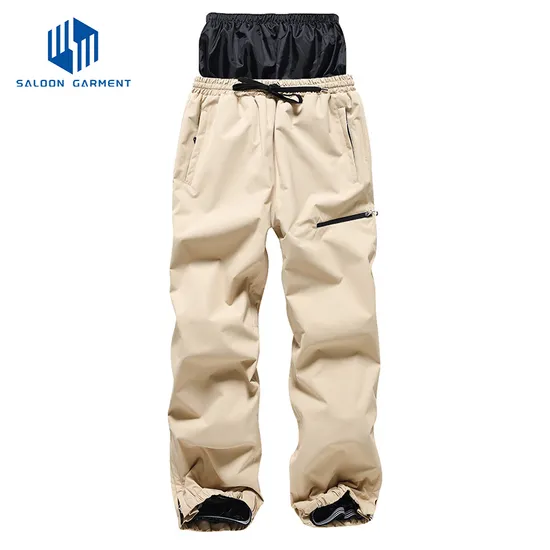 Outdoor High Quality Waterproof Breathable Ski Pants for Sports