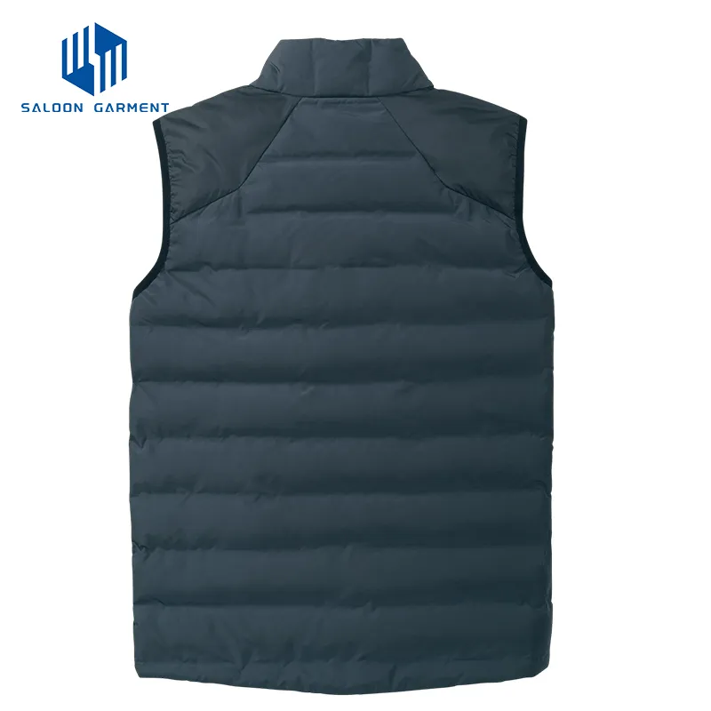 Winter Sports Golf Nylon Polyester Padding Men's Sleeveless Quilted Puffer Vest