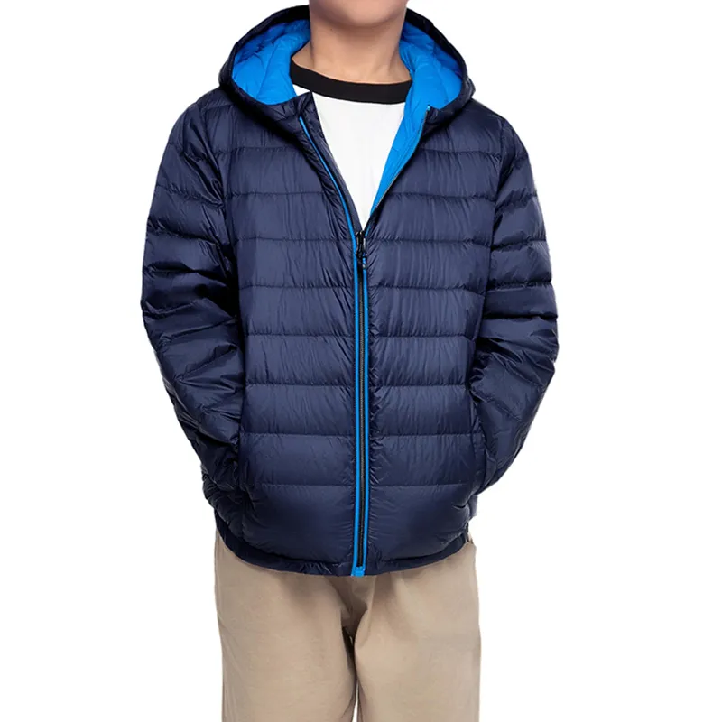 Wholesale Customized Winter Warm Insulated Padded Coat Boy's Quilted Jacket