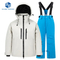Custom Winter Warm Windproof Breathable Waterproof Outdoor Sporting Ski Snowboarding Jacket Snow Suit