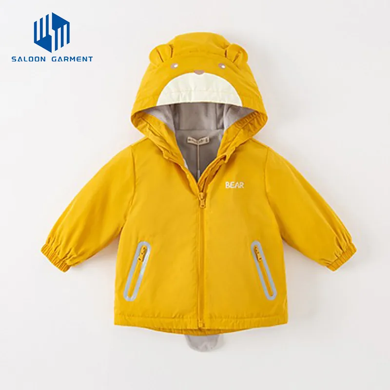 Children Clothing Winter Padding Jacket with Hood Winter Jacket Kids Wear
