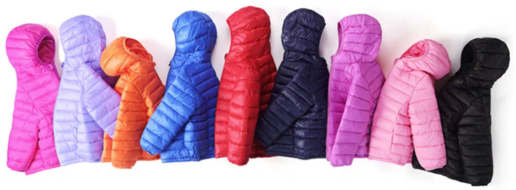 Custom Kids Clothes Winter Quilt Jacket Kids Padding Jacket