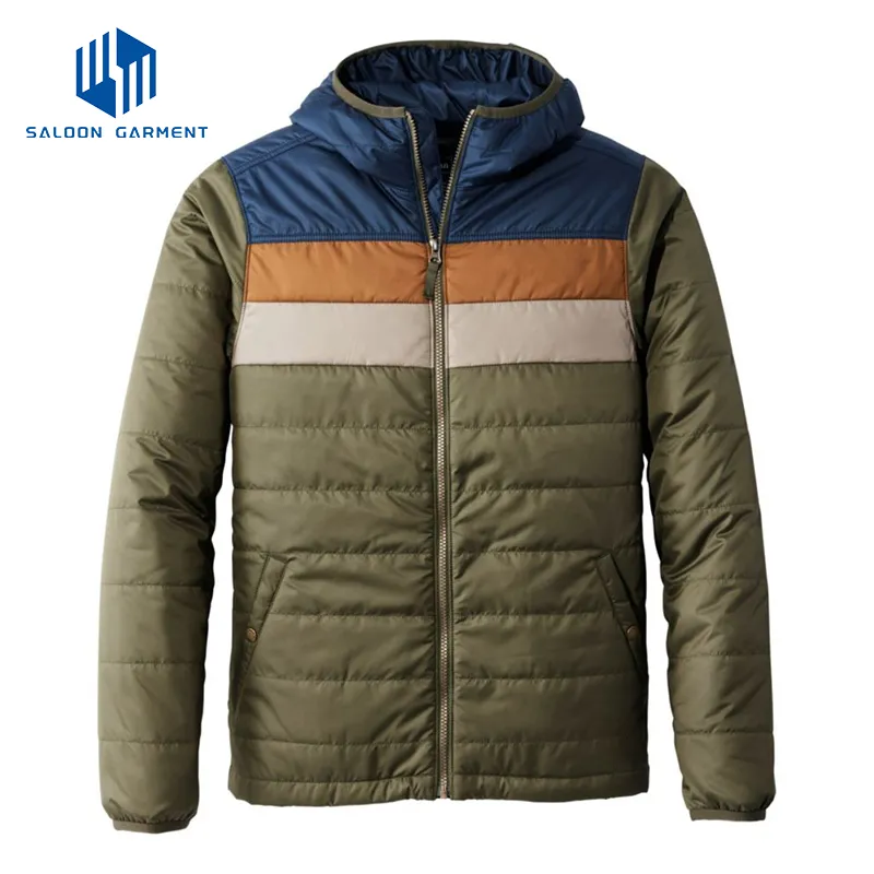 Unisex 100% Polyester Woven Customized Water Resistant Winter Jacket