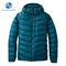 Custom Nylon Hooded Winter Coat Men Casual Lightweight Breathable Warm Quilted Jacket