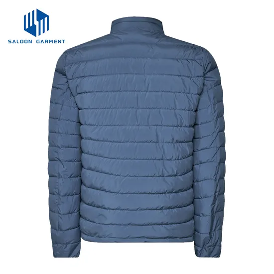 Men's Custom High Quality Winter Coat Stand Collar Casual Outwear Padded Jacket