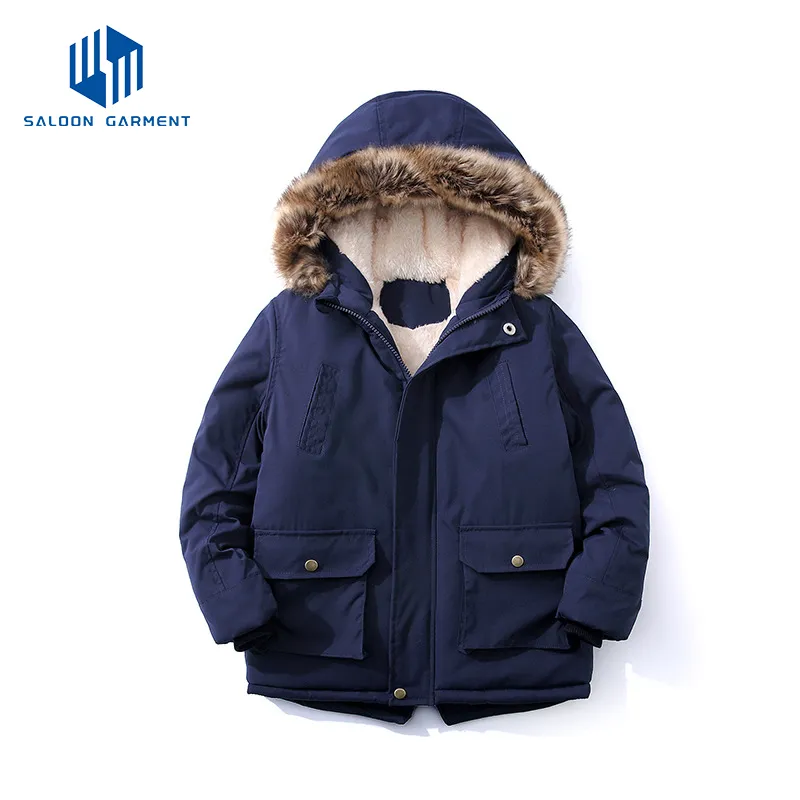 Custom Clothes Boys Children Warm Coats Water Resistant Winter Jackets