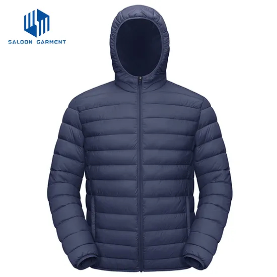 OEM Customized Design Winter Padded Coat Men's Warm Quilted Jacket