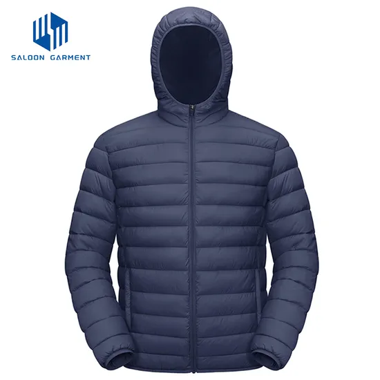 OEM Customized Design Winter Padded Coat Men's Warm Quilted Jacket