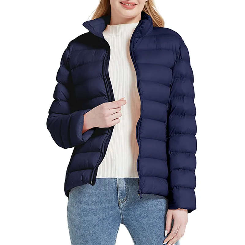 Wholesale Winter Warm Clothes Women Quilted Coat for Travel Hiking Climbing Skiing