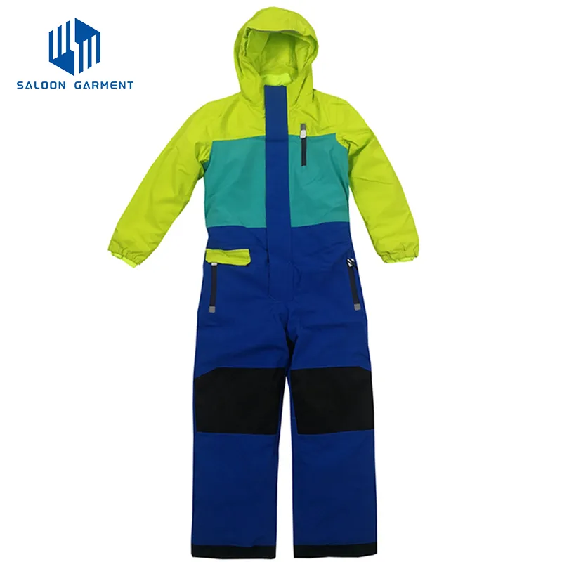 Kids Waterproof Skiing Jumpsuit for Winter Outdoor Adventures