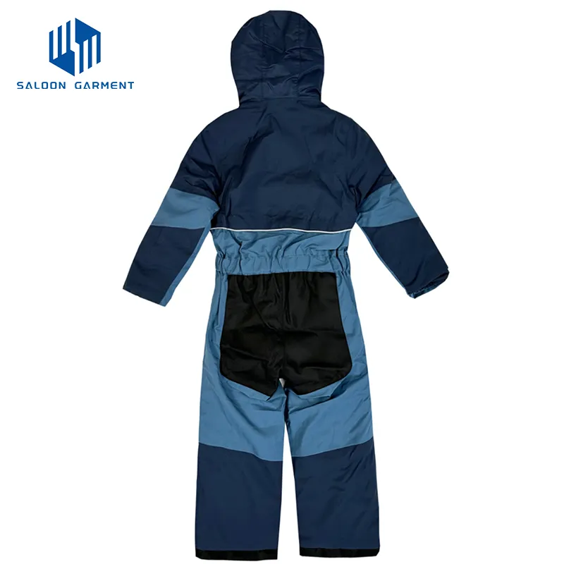 Stylish Kids One-Piece Ski Snowsuit for Outdoor Adventures