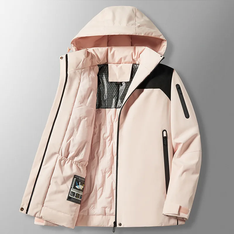 Wholesale OEM Printed High Quality Thermal Insulated Puffer Jacket with Pockets