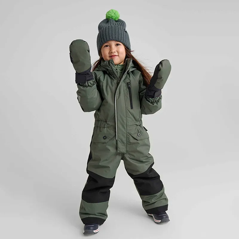 Outdoor Sporting Wear Winter Children's Snow Suit Jumpsuit Kids Ski Overall
