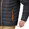 New Arrival Custom Logo Outdoor Men Water Resistant Warm Padded Winter Graphene Jacket