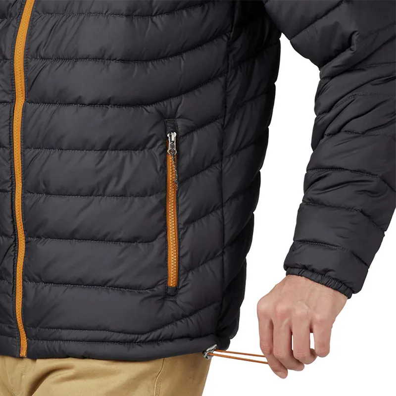 New Arrival Custom Logo Outdoor Men Water Resistant Warm Padded Winter Graphene Jacket