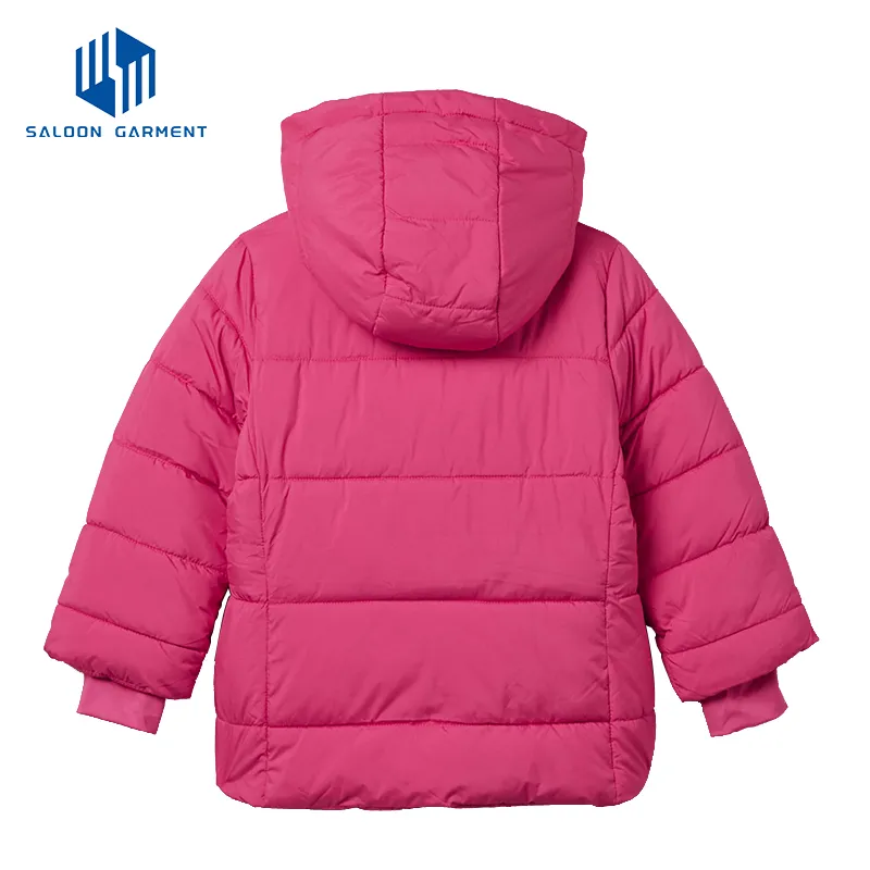 Custom Logo Manufacturer Children Outwear Kids Winter Clothing Warm Thick Ski Jacket