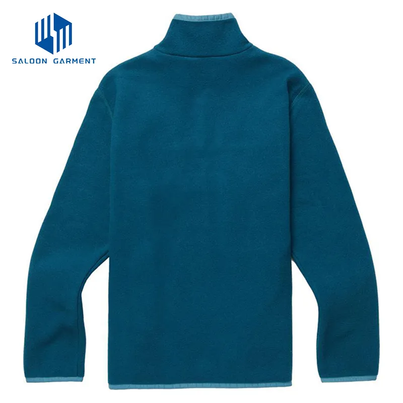 High Performance Men's Outdoor Sporting Soft Breathable Fleece Pullover