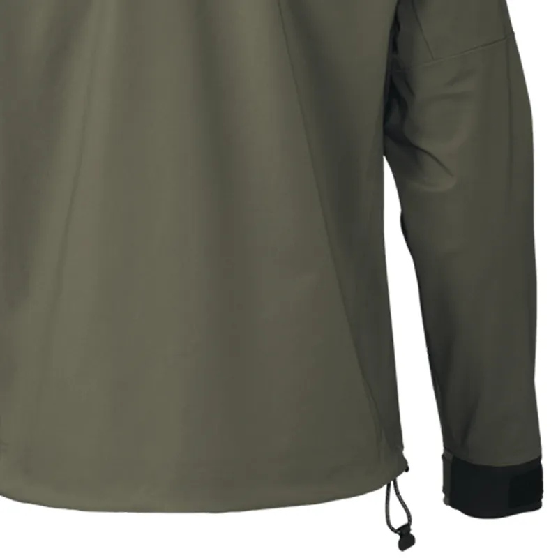 Customized Men's Warm Breathable Waterproof Fishing Wading 3 Layer Fabric Jacket