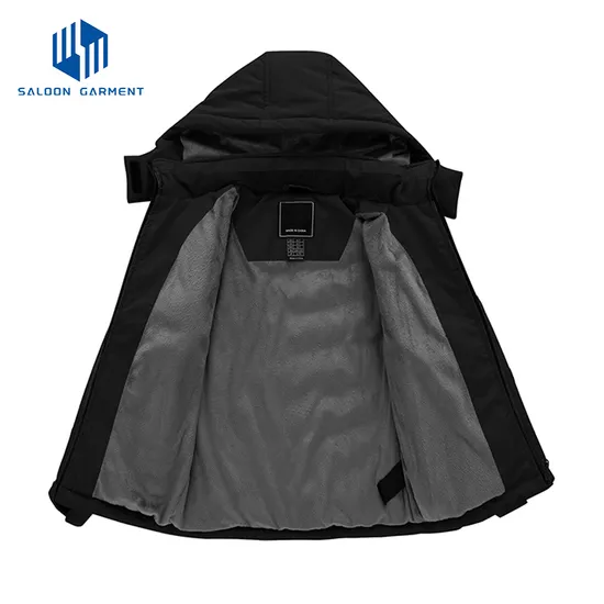 Factory Custom Windproof Waterproof Boys' Casual Outdoor Jacket Winter New Thickened Fleece Coat