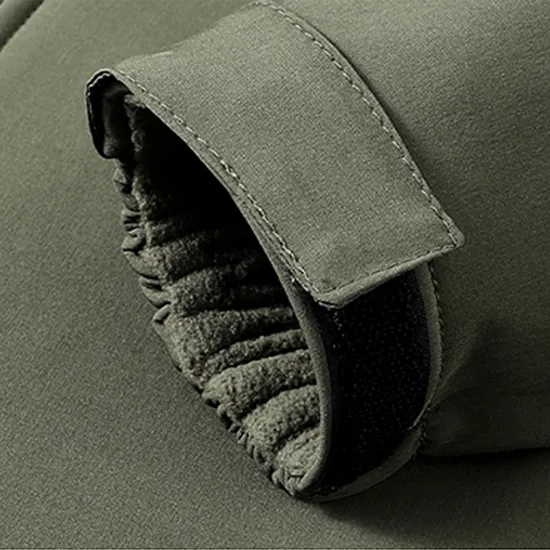 Men's Winter Tactical Jackets Lightweight Water Resistant Fleece Lined Softshell Jacket