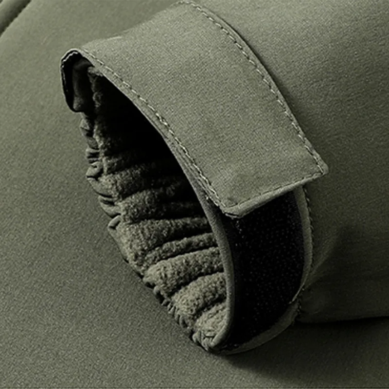 Men's Winter Tactical Jackets Lightweight Water Resistant Fleece Lined Softshell Jacket