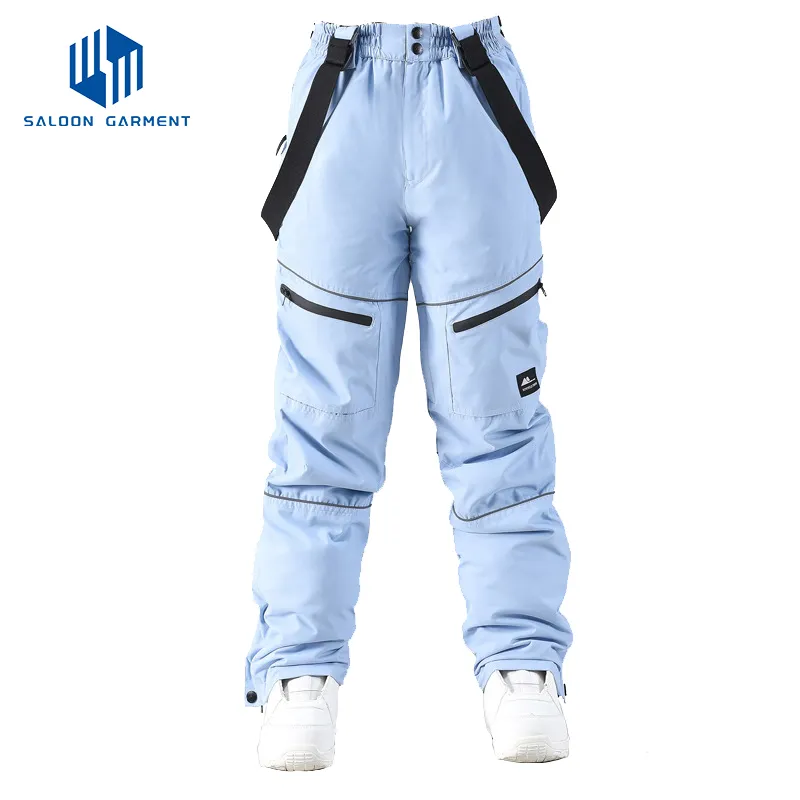 Custom Waterproof Warm Outdoor Hiking Snow Ski Snowboarding Pants
