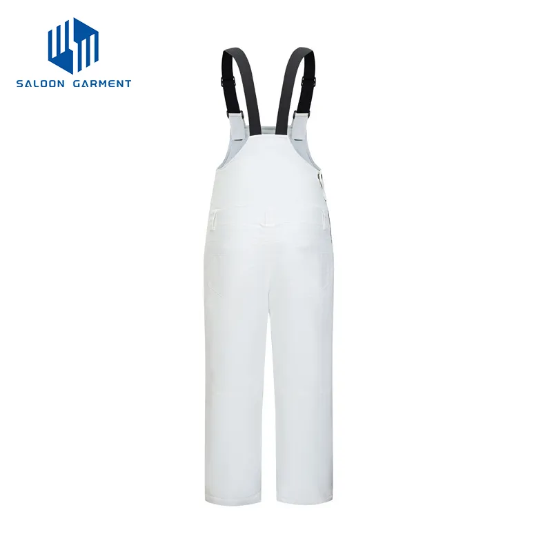 Women's Custom Logo Outdoor Warm Trousers Ski Snow Snowboarding Pants with Shoulder Straps