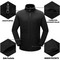 Men's Waterproof Warm Winter Snow Coat Windproof Snowboarding 3-in-1 Ski Jacket