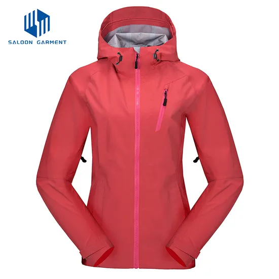 2.5 Layer Fabric Custom Logo Outdoor Breathable Softshell Waterproof Windbreaker Jackets