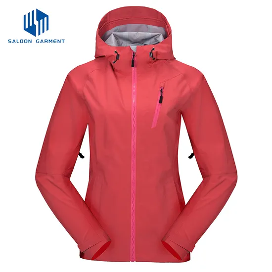 2.5 Layer Fabric Custom Logo Outdoor Breathable Softshell Waterproof Windbreaker Jackets