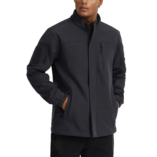 Mens Fleece Winter Coats Windproof Warm Tactical Softshell Jacket