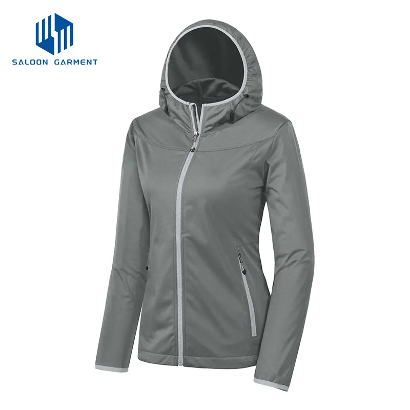 Women's Lightweight Fleece Lined Waterproof Coats Rain Tactical Softshell Jacket for Hiking Running