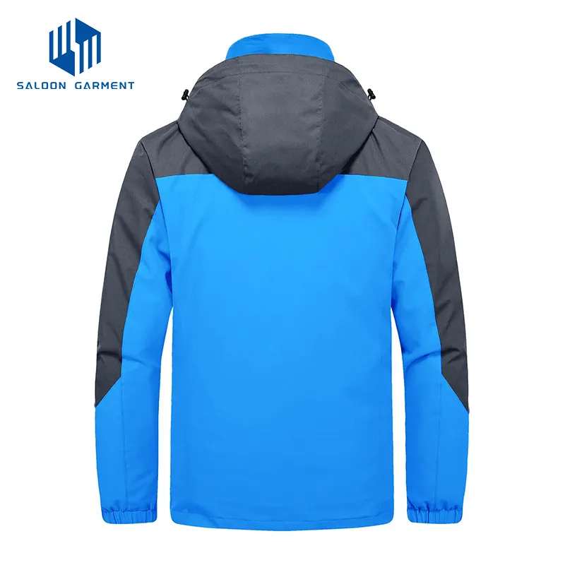 Men's Waterproof Warm Winter Windproof Snowboarding Puffer Coat 3-in-1 Ski Jacket