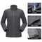Men's Waterproof Winter Snow Inner Warm Fleece Coat Hooded 3-in-1 Ski Jacket