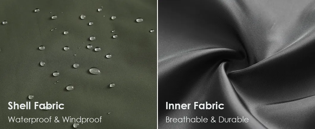 Waterproof Breathable Raincoat Rain Poncho Jacket for Cycling