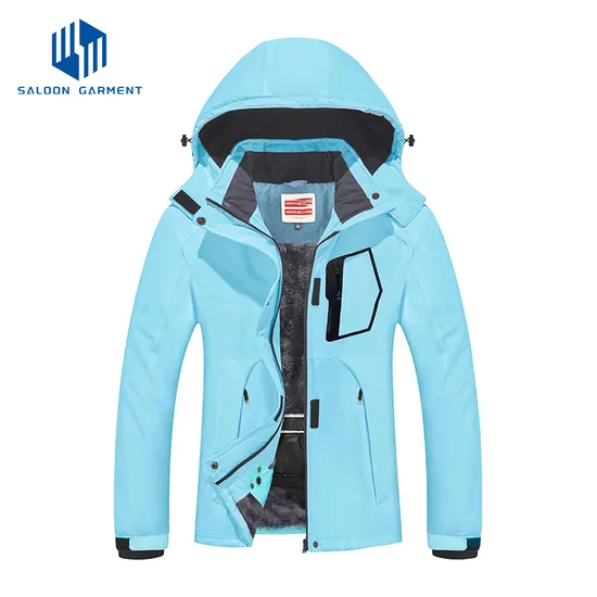 Windproof Winter Coats Snow Ski Jackets for Women with Detachable Hood