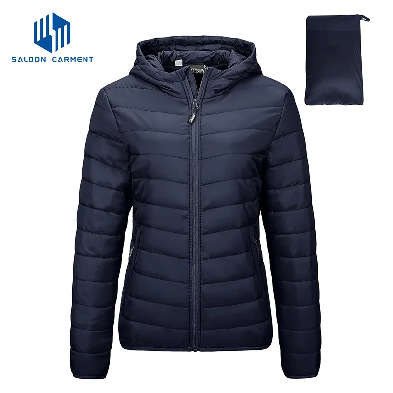 OEM Winter Outerwear Down Coat Packable Puffer Down Jacket
