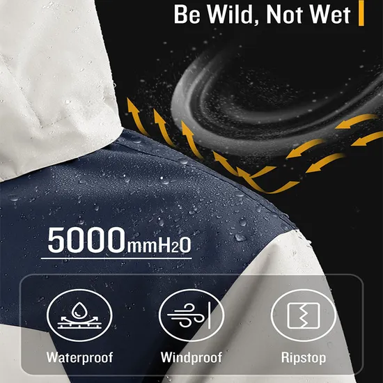 Custom Windproof Women Outdoor Waterproof Breathable Sports Windbreaker Jacket