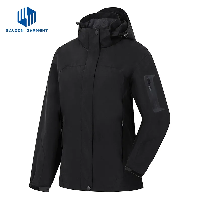 New Design Custom Logo Women's Outdoor Windbreaker Jacket