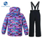 Girl's Winter Outdoor Sports Wear Rainwear Coat Snow Jacket Ski Suit