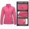 Outdoor Mountain Windproof Waterproof Women's Casual Hooded Windbreaker Softshell Jacket