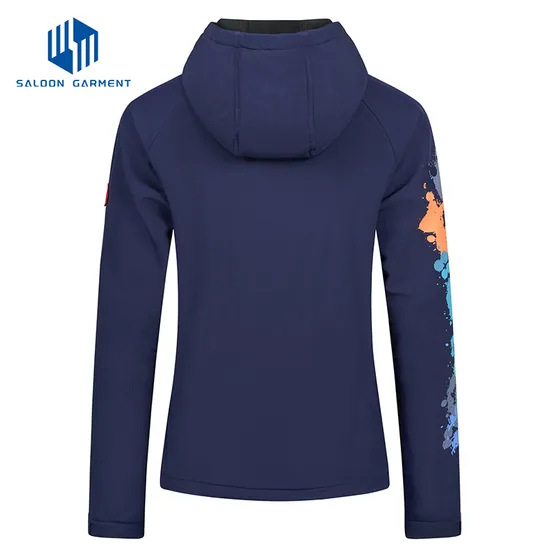 Windproof Winter Camping Climbing Women's Windbreaker Softshell Jacket